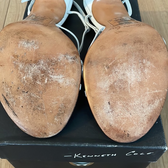 Kenneth Cole NEW YORK Leather Strappy Sandals - Picture 8 of 10